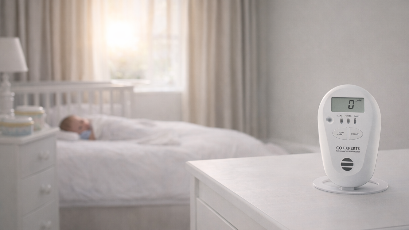 Family protection with CO Experts Low-Level Carbon Monoxide Detector